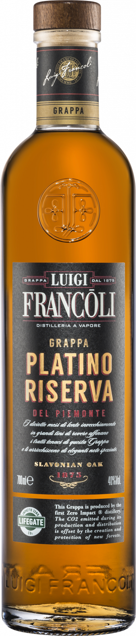 FRANCOLI Luigi Francoli Grappa Platino Riserva