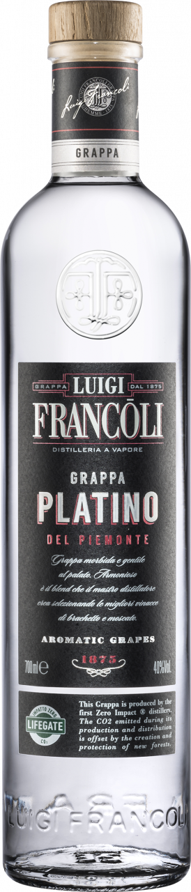 Luigi Francoli Grappa Platino