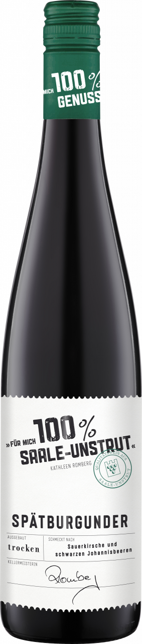 100PROZ Für mich 100% Saale-Unstrut Spätburgunder trocken