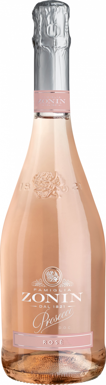 Zonin Prosecco Spumante DOC Extra Dry Millesimato Rosato
