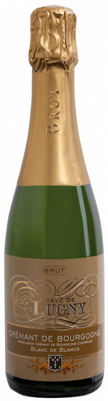 Cave de Lugny Crémant de Bourgogne Blanc de blancs Brut halbe Flasche