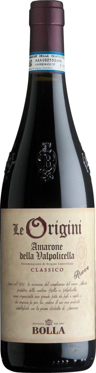 Bolla Le Origini Amarone della Valpolicella DOCG Classico Riserva