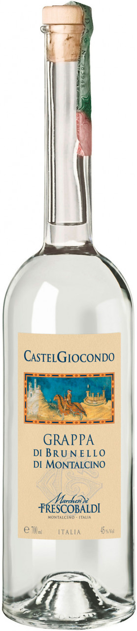 Grappa di Brunello di Montalcino 45% Vol Castelgiocondo Marchesi De´ Frescobaldi