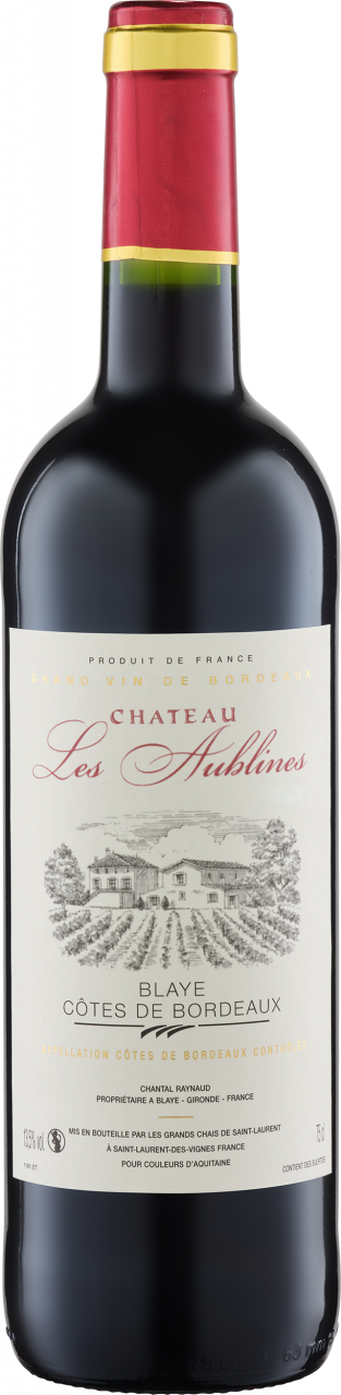 Chateau Les Aublines AOP Blaye Cotes De Bordeaux