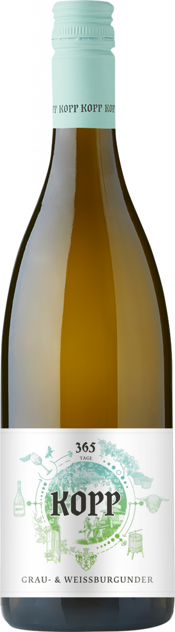 Johannes Kopp 365 Tage Grau- & Weissburgunder trocken